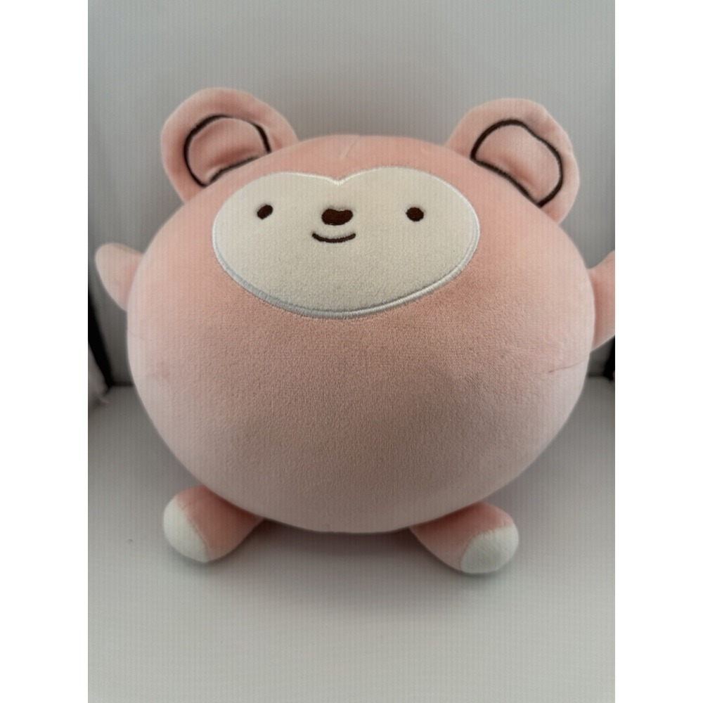 Daiso Pink & White Bear Plush, Small 11.8in x 7.9 inWashable (2023) MPN 0106CE